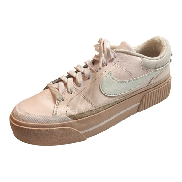 Nike Court Legacy Lift Light Soft Pink Women's Sneakers Size 9 Court Shoes - Picture 13 of 16